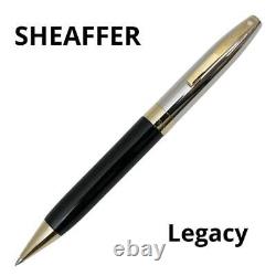 Sheaffer Legacy Black Ballpoint Pen 22K Gold