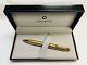 Sheaffer Legacy Heritage Brushed Gold Plate Ballpoint Pen Made In Germany