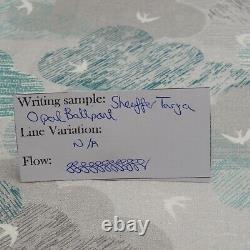 Sheaffer Targa 1065 Opal Jewel Gold Plated Lines Ballpoint Pen Rare No Dings