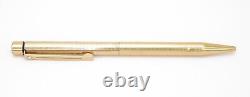 Sheaffer Targa Gold Plated Ballpoint & Fountain Pen 14K Nib