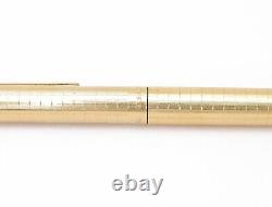 Sheaffer Targa Gold Plated Ballpoint & Fountain Pen 14K Nib