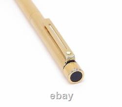 Sheaffer Targa Gold Plated Ballpoint & Fountain Pen 14K Nib