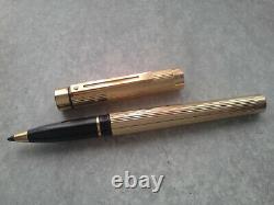 Sheaffer Targa Gold Plated Rollerball Pens