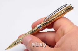 Solid 925 Silver Inca Ball Pen Black Ink Parker Type Refill