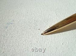 Staedtler MARS Elastic ballpoint pen gold-plated vintage, the refill is new
