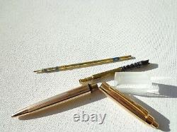 Staedtler MARS Elastic ballpoint pen gold-plated vintage, the refill is new