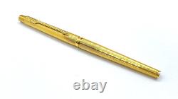 Stunning Parker Classic Rollerball Pen, Rolled Gold, Made In France, 1989