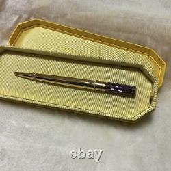 Swarovski Ballpoint Pen Purple, Gold Tone Plating