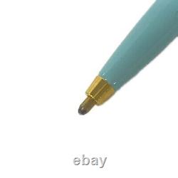 Tiffany & Co. Ballpoint Pen Blue & Gold 11.8cm pre-owned withPouch