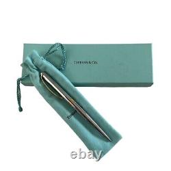 Tiffany & Co. Retractable Silver And Gold Ball Point Pen