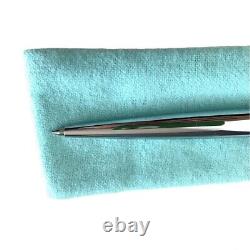 Tiffany & Co. Retractable Silver And Gold Ball Point Pen