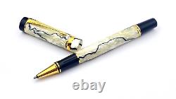 Tiffany Parker International Duofold Rollerball Pen In Black And Pearl 1993