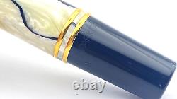 Tiffany Parker International Duofold Rollerball Pen In Black And Pearl 1993