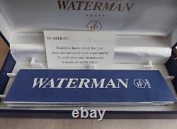 VINTAGE WATERMAN EXPERT MK2 Black with GOLD TRIM BALLPOINT PEN-FRANCE