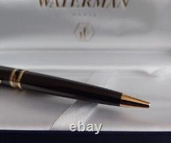 VINTAGE WATERMAN EXPERT MK2 Black with GOLD TRIM BALLPOINT PEN-FRANCE