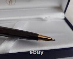 VINTAGE WATERMAN EXPERT MK2 Black with GOLD TRIM BALLPOINT PEN-FRANCE