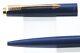 Vintage (1980) Parker 45 Tx Matt Blue Ballpoint Pen, Gt (new Refill Fitted)