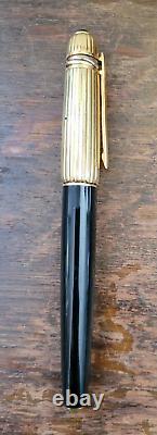 Vintage 1989 Cartier Pasha 18ct Gold Plated Rollerball Pen Wear to the lid