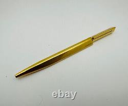 Vintage BVLGARI Eccentric Gold Plated Ballpoint Pen