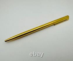 Vintage BVLGARI Eccentric Gold Plated Ballpoint Pen