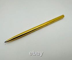 Vintage BVLGARI Eccentric Gold Plated Ballpoint Pen