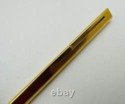 Vintage BVLGARI Eccentric Gold Plated Ballpoint Pen