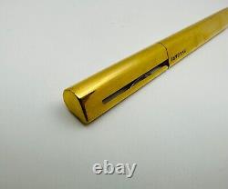 Vintage BVLGARI Eccentric Gold Plated Ballpoint Pen