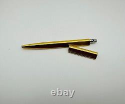 Vintage BVLGARI Eccentric Gold Plated Ballpoint Pen