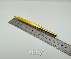 Vintage BVLGARI Eccentric Gold Plated Ballpoint Pen