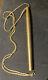 Vintage Caran D'ache Gold Plated Swiss Made Hanging Ballpoint Pen On Neck Chain