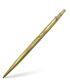Vintage Caran D'ache Madison Pinstripe Gold Plated Ballpoint Pen