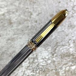 Vintage Cartier Ballpoint Pen Cougar Gunmetal & 18K Gold Plated with Case