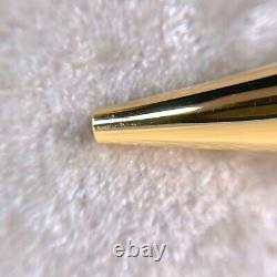 Vintage Cartier Ballpoint Pen Trinity Blue Marble Lacquer 18K Gold Finish withBox