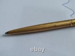 Vintage Classic Parker Lady Rolled Gold Ballpoint Pen Working, Box, Pouch