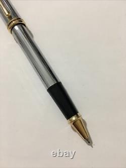 Vintage Cross Townsend Medalist Gold Trim Rollerball Pen-made In USA