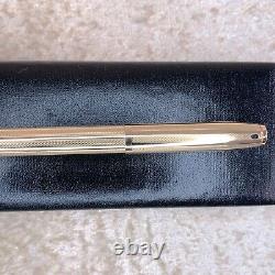 Vintage Dunhill Multi Color Ballpoint Pen & Mechanical Pencil Gold Finish withCase