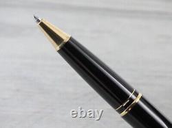 Vintage Montblanc Generation Black Resin Line Gold Ballpoint Pen