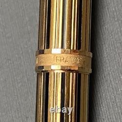 Vintage Parker Premier Athenes ballpoint pen 22 carat gold plate finish