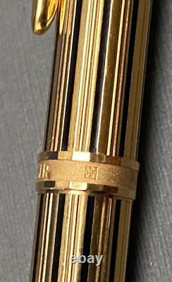 Vintage Parker Premier Athenes ballpoint pen 22 carat gold plate finish