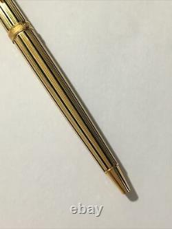 Vintage Parker Premier Athens Lacquer Gold Trim Ballpoint Pen-france
