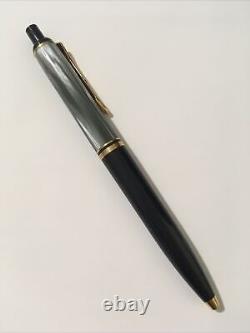 Vintage Pelikan K200 Grey Marble / Black Gold Trim Ballpoint Pen-germany