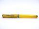 Vintage Sheaffer 832 Connaisseur Levenger Caribbean Yellow 14k Gold F Nib Pen