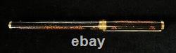 Vintage S. T. Dupont, Paris Laque de Chine with gold trim Ballpoint Pen