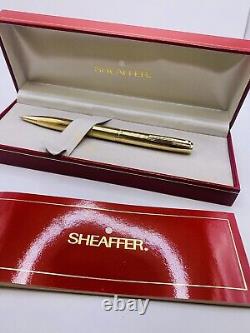 Vintage Sheaffer Imperial 797 Gold Plated Ballpoint Pen Nr Mint Box Papers USA