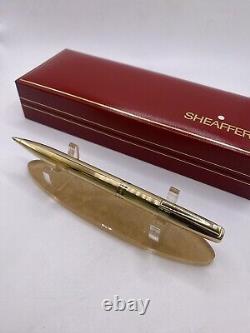 Vintage Sheaffer Imperial 797 Gold Plated Ballpoint Pen Nr Mint Box Papers USA