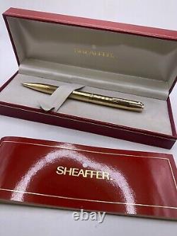 Vintage Sheaffer Imperial 797 Gold Plated Ballpoint Pen Nr Mint Box Papers USA