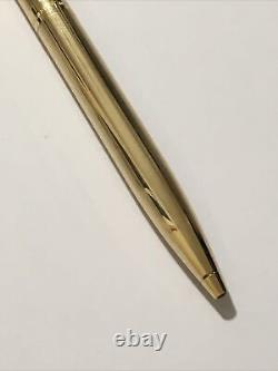 Vintage Sheaffer Triumph Imperial Gold Electroplated Ballpoint Pen-usa-superb