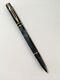 Vintage Waterman Laureat Grey Marbled Lacquer Gold Trim Rollerball Pen-france