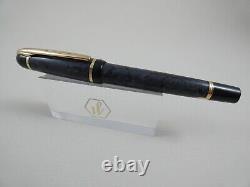 Vintage Waterman Phileas Grey Marble Rollerball Pen, GT, Box, NOS MINT