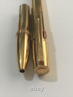 Vintage Waterman Plaque Or G 4 Colour Ballpoint Pen-refills Required